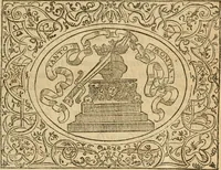 An illustration from Dialogue des devises d'armes et d'amovrs du S. Pavlo Iovio : avec un discours M. Loys Dominique sur le mesme subiet (1561)