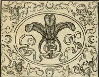 An illustration from Dialogue des devises d'armes et d'amovrs du S. Pavlo Iovio : avec un discours M. Loys Dominique sur le mesme subiet (1561)