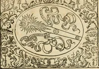 An illustration from Dialogue des devises d'armes et d'amovrs du S. Pavlo Iovio : avec un discours M. Loys Dominique sur le mesme subiet (1561)