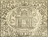 An illustration from Dialogue des devises d'armes et d'amovrs du S. Pavlo Iovio : avec un discours M. Loys Dominique sur le mesme subiet (1561)