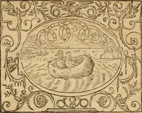 An illustration from Dialogue des devises d'armes et d'amovrs du S. Pavlo Iovio : avec un discours M. Loys Dominique sur le mesme subiet (1561)