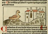 An illustration from Dyalog[us] creaturaru[m] moralizat[us] : omni materie morali iocu[n]do et edificatiuo modo applicabilis