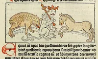 An illustration from Dyalog[us] creaturaru[m] moralizat[us] : omni materie morali iocu[n]do et edificatiuo modo applicabilis