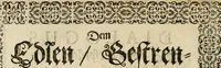 An illustration from Dialogus, oder Gespräch, darinnen führnemlich beschrieben vnnd abgebildet wird, die konigliche EhrenPorta, welche dem durchlauchtigsten, grossmächtigsten Fürsten vnd Herrn, Herrn Matthia dem Andern zu Hungern vnd Böheimben, Dalmatien, Croatien [et]c. Könige ... zu besondern königlichen Ehren anno 1611. den 18. September zu Bresslaw auffgerichtet worden (1611)