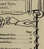 Picture 5 of 27 from Diamond dye annual, and direction book (1914), leaf 6