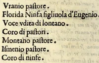 An illustration from Diana pietosa : comedia pastorale (1587)