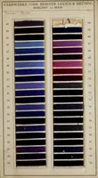 An illustration from Dianilfarben auf mercerisirtem Baumwollgarn = Couleurs dianile sur fils de coton mercerisé = Dianil colours on mercerized cotton yarn (1900)