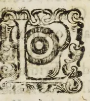 An illustration from Diario sacro e guida perpetua per visitare le chiese della città di Firenze, e suoi sobborghi in tutt' i giorni dell' anno, e per sapere le feste, che vi si celebrano, l' indulgenze perpetue che vi s' accquistano, e gl' esercizj di devozione, e pietà che vi si fanno : con una notizia de' corpi, e reliquie di santi, che in esse chiese si conservano, ed un catalogo de SS. e BB. che in essa città fiorirono, ed altre particolarità (1700)