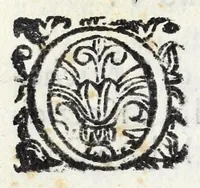 An illustration from Diario sacro e guida perpetua per visitare le chiese della città di Firenze, e suoi sobborghi in tutt' i giorni dell' anno, e per sapere le feste, che vi si celebrano, l' indulgenze perpetue che vi s' accquistano, e gl' esercizj di devozione, e pietà che vi si fanno : con una notizia de' corpi, e reliquie di santi, che in esse chiese si conservano, ed un catalogo de SS. e BB. che in essa città fiorirono, ed altre particolarità (1700)