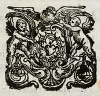 An illustration from Diario sacro e guida perpetua per visitare le chiese della città di Firenze, e suoi sobborghi in tutt' i giorni dell' anno, e per sapere le feste, che vi si celebrano, l' indulgenze perpetue che vi s' accquistano, e gl' esercizj di devozione, e pietà che vi si fanno : con una notizia de' corpi, e reliquie di santi, che in esse chiese si conservano, ed un catalogo de SS. e BB. che in essa città fiorirono, ed altre particolarità (1700)