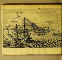 An illustration from Diarium vel descriptio laboriosissimi, & molestissimi itineris, (1619)