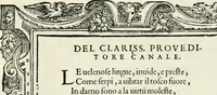 An illustration from Di Battista Pittoni pittore vicentino Imprese di diversi prencipi, dvchi, signori, e d'altri personaggi et hvomini letterati et illvstri : con alcune stanze del Dolce che dichiarano i motti di esse imprese (1562)