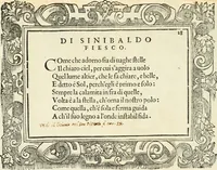 An illustration from Di Battista Pittoni pittore vicentino Imprese di diversi prencipi, dvchi, signori, e d'altri personaggi et hvomini letterati et illvstri : con alcune stanze del Dolce che dichiarano i motti di esse imprese (1562)