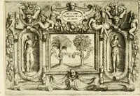 An illustration from Di Battista Pittoni pittore vicentino Imprese di diversi prencipi, dvchi, signori, e d'altri personaggi et hvomini letterati et illvstri : con alcune stanze del Dolce che dichiarano i motti di esse imprese (1562)