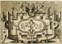 An illustration from Di Battista Pittoni pittore vicentino Imprese di diversi prencipi, dvchi, signori, e d'altri personaggi et hvomini letterati et illvstri : con alcune stanze del Dolce che dichiarano i motti di esse imprese (1562)