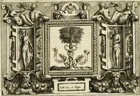 An illustration from Di Battista Pittoni pittore vicentino Imprese di diversi prencipi, dvchi, signori, e d'altri personaggi et hvomini letterati et illvstri : con alcune stanze del Dolce che dichiarano i motti di esse imprese (1562)