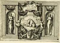 An illustration from Di Battista Pittoni pittore vicentino Imprese di diversi prencipi, dvchi, signori, e d'altri personaggi et hvomini letterati et illvstri : con alcune stanze del Dolce che dichiarano i motti di esse imprese (1562)