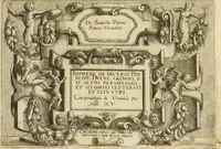 An illustration from Di Battista Pittoni pittore vicentino Imprese di diversi prencipi, dvchi, signori, e d'altri personaggi et hvomini letterati et illvstri : con alcune stanze del Dolce che dichiarano i motti di esse imprese (1562)