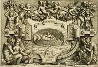 An illustration from Di Battista Pittoni pittore vicentino Imprese di diversi prencipi, dvchi, signori, e d'altri personaggi et hvomini letterati et illvstri : con alcune stanze del Dolce che dichiarano i motti di esse imprese (1562)
