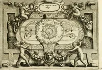 An illustration from Di Battista Pittoni pittore vicentino Imprese di diversi prencipi, dvchi, signori, e d'altri personaggi et hvomini letterati et illvstri : con alcune stanze del Dolce che dichiarano i motti di esse imprese (1562)
