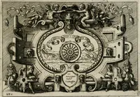 Picture 38 of 73 from Di Battista Pittoni pittore vicentino Imprese di diuersi prencipi, duchi, signori, e d’altri personaggi et huomini letterati et illustri : con alcune stanze del Dolce che dichiarano i motti di esse imprese. (1562), leaf 104