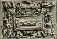 An illustration from Di Battista Pittoni pittore vicentino Imprese di diuersi prencipi, duchi, signori, e d’altri personaggi et huomini letterati et illustri : con alcune stanze del Dolce che dichiarano i motti di esse imprese. (1562)