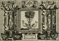 An illustration from Di Battista Pittoni pittore vicentino Imprese di diuersi prencipi, duchi, signori, e d’altri personaggi et huomini letterati et illustri : con alcune stanze del Dolce che dichiarano i motti di esse imprese. (1562)