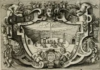 An illustration from Di Battista Pittoni pittore vicentino Imprese di diuersi prencipi, duchi, signori, e d’altri personaggi et huomini letterati et illustri : con alcune stanze del Dolce che dichiarano i motti di esse imprese. (1562)