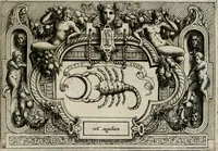 An illustration from Di Battista Pittoni pittore vicentino Imprese di diuersi prencipi, duchi, signori, e d’altri personaggi et huomini letterati et illustri : con alcune stanze del Dolce che dichiarano i motti di esse imprese. (1562)