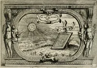 An illustration from Di Battista Pittoni pittore vicentino Imprese di diuersi prencipi, duchi, signori, e d’altri personaggi et huomini letterati et illustri : con alcune stanze del Dolce che dichiarano i motti di esse imprese. (1562)