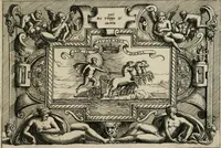 An illustration from Di Battista Pittoni pittore vicentino Imprese di diuersi prencipi, duchi, signori, e d’altri personaggi et huomini letterati et illustri : con alcune stanze del Dolce che dichiarano i motti di esse imprese. (1562)