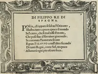An illustration from Di Battista Pittoni pittore vicentino Imprese di diuersi prencipi, duchi, signori, e d’altri personaggi et huomini letterati et illustri : con alcune stanze del Dolce che dichiarano i motti di esse imprese. (1562)