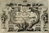 An illustration from Di Battista Pittoni pittore vicentino Imprese di diuersi prencipi, duchi, signori, e d’altri personaggi et huomini letterati et illustri : con alcune stanze del Dolce che dichiarano i motti di esse imprese. (1562)