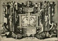 An illustration from Di Battista Pittoni pittore vicentino Imprese di diuersi prencipi, duchi, signori, e d’altri personaggi et huomini letterati et illustri : con alcune stanze del Dolce che dichiarano i motti di esse imprese. (1562)