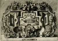 An illustration from Di Battista Pittoni pittore vicentino Imprese di diuersi prencipi, duchi, signori, e d’altri personaggi et huomini letterati et illustri : con alcune stanze del Dolce che dichiarano i motti di esse imprese. (1562)