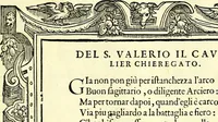 An illustration from Di Battista Pittoni pittore vicentino ano. M.D.LXVIII Impresse di diversi prencipi, dvchi, signori, e d'altri personaggi et hvomini letterati et illvstri. Con priuillegio di Venetia per anni XV. Con alcune stanze del Dolce che dichiarano i motti di esse imprese (1562)