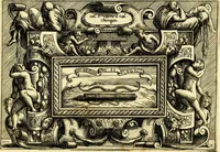An illustration from Di Battista Pittoni pittore vicentino ano. M.D.LXVIII Impresse di diversi prencipi, dvchi, signori, e d'altri personaggi et hvomini letterati et illvstri. Con priuillegio di Venetia per anni XV. Con alcune stanze del Dolce che dichiarano i motti di esse imprese (1562)