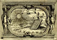 An illustration from Di Battista Pittoni pittore vicentino ano. M.D.LXVIII Impresse di diversi prencipi, dvchi, signori, e d'altri personaggi et hvomini letterati et illvstri. Con priuillegio di Venetia per anni XV. Con alcune stanze del Dolce che dichiarano i motti di esse imprese (1562)
