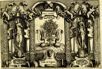 An illustration from Di Battista Pittoni pittore vicentino ano. M.D.LXVIII Impresse di diversi prencipi, dvchi, signori, e d'altri personaggi et hvomini letterati et illvstri. Con priuillegio di Venetia per anni XV. Con alcune stanze del Dolce che dichiarano i motti di esse imprese (1562)
