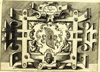 An illustration from Di Battista Pittoni pittore vicentino ano. M.D.LXVIII Impresse di diversi prencipi, dvchi, signori, e d'altri personaggi et hvomini letterati et illvstri. Con priuillegio di Venetia per anni XV. Con alcune stanze del Dolce che dichiarano i motti di esse imprese (1562)