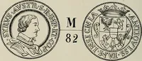 An illustration from Di Camillo e Siro da Correggio e della loro zecca : memorie storico-numismatiche (1870)