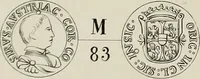 An illustration from Di Camillo e Siro da Correggio e della loro zecca : memorie storico-numismatiche (1870)