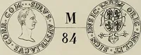 An illustration from Di Camillo e Siro da Correggio e della loro zecca : memorie storico-numismatiche (1870)
