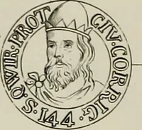 An illustration from Di Camillo e Siro da Correggio e della loro zecca : memorie storico-numismatiche (1870)
