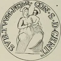 An illustration from Di Camillo e Siro da Correggio e della loro zecca : memorie storico-numismatiche (1870)