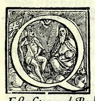 Picture 3 of 9 from Dichiaratione del Doni : sopra il XIII. cap. dell' Apocalisse, contro a gli heretici, con modi non mai piu intesi da huomo uiuente : che cosa sieno la Naue di San Pietro, la Chiesa Romana, il Concilio di Trento, la Destra della Naue, la sinistra, la rete, & i. 153. pesci dell'euangelio di S. Giouan[n]i : & cioche significhino con altre intelligenze della Sacra Scrittura, secondo i cabalisti (1562), leaf 9