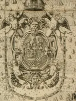 An illustration from Dichiarazioni della pianta dell'antiche Siracuse, e d'alcune scelte medaglie d'esse, e de' principi che quelle possedettero (1613)