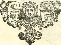 An illustration from Dichiarazioni della pianta dell'antiche Siracuse, e d'alcune scelte medaglie d'esse, e de' principi che quelle possedettero (1613)