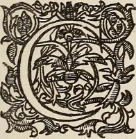 An illustration from Dictionaire de la langue huronne necessaire a cevx qui n'ont l'intelligence d'icelle (1632)