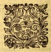 An illustration from Dictionaire de la langue huronne, necessaire à ceux qui n'ont l'intelligence d'icelle, & ont à traiter auec les sauuages du pays. (1632)
